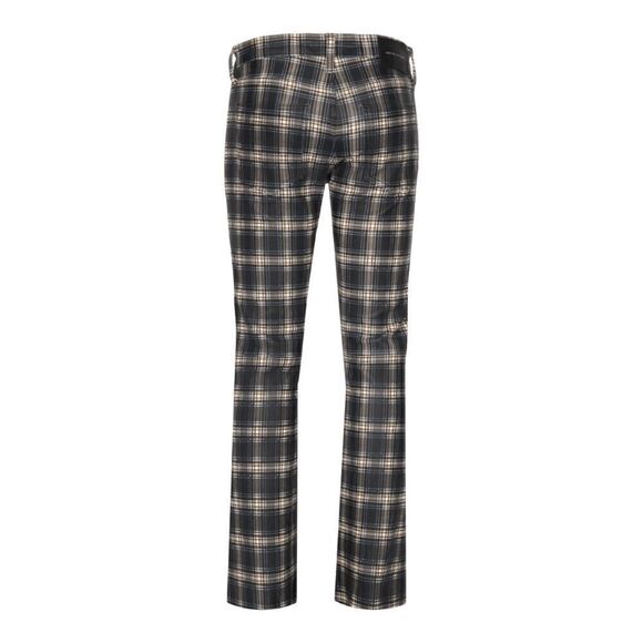 Cout De La Liberte Mens Jimmy Printed Plaid Leather Low Rise Flare Size 30 NWT - Picture 13 of 13